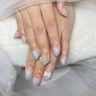 ジェルオフ無料💅ハンドカラーグラデーション/5種フレンチ✨甘皮ケア込!