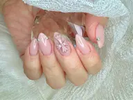 期間限定💅モデルメニュー トレンドのクロムネイル(オフなし)