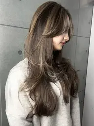 【ブリーチデザインカラー🤍】ハイライト、インナーカラー、フェイスフレーミングなどはこちらからお願いいたします✨️