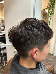 【垢抜けカラー】似合わせメンズカット+透明感カラー