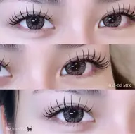 《🖤魅せるボリュームEYE💫》 フラットラッシュ160本🐈⬛(再来¥6,480)—濃密×軽やかで印象的な目元に✨