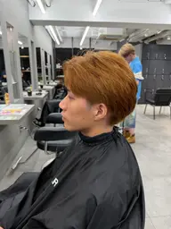 男性大歓迎⭐️ブリーチなしでも色味が出るカラー(明るく)🌈