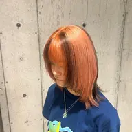 【🌟特殊デザインカラー🌟】crashcolor（ブリーチ2回込み）＋選べるトリートメント