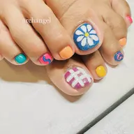 夏に向けて🌻【Foot】持ち込みデザイン(オフ有り)    オフ無料