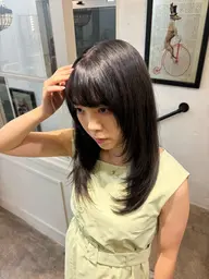 【新規限定】カット+酸性ストレート+トリートメント