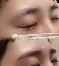 美眉スタイリング(wax脱毛+ツイージング+メイク)