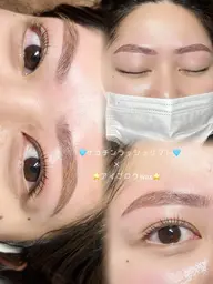 【90分でお手軽setメニュー🌼】うる艶まつ毛パーマ+眉毛wax脱毛♡♡(間引・メイク有) «土日祝 +1000円»
