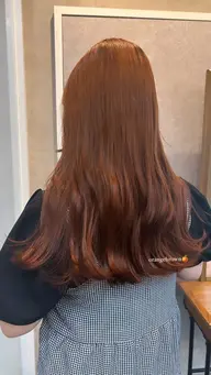 ꒰minimo限定クーポン🍑꒱カット+ブリーチなしダブルカラー