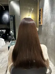 縮毛矯正+カット