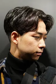 センターパート カット➕シャンプーセット