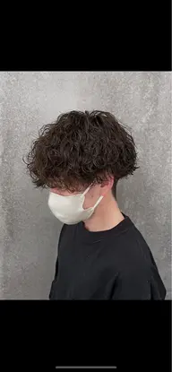 カット+パーマ　【波巻き、ツイスパ】