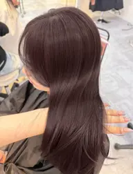 髪質改善カラー✨️➕高保湿トリートメント