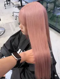 8月限定🉐【ダブルカラー(リタッチを含む)➕ピンク透明感カラー🩷➕トリートメント】🪄🥣