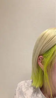 🩵 𓂃 インナーブリーチ+カラー