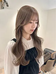 【 人気ℕ𝕠.2 】💛メンテナンスカット+ケアブリーチ+カラー+うる艶tr(前処理剤使用)💛