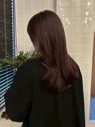 🔴急募10/15 21時​〜​🔴トーンダウンワンカラー➕treatment𓏲𓂅 秋color🐿🌰暗めで透け感