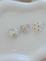 【フットバス付き🛁】フット親指1本アートଘ( ੭⁰̷̴͈ ᵕ ˘͈)੭🍑💭