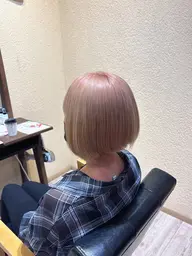 ケアブリーチ+ケアカラーで叶える垢抜けハイトーン🍒ྀི