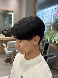 【メンズ人気No.1】　✂︎メンズカット➕韓国風縮毛矯正🇰🇷➕プレトリートメント🤩艶々スタイル✨ナチュラルヘア🫧