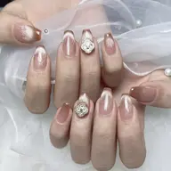🎵ワンホンネイルマグネットフレンチ✨7980