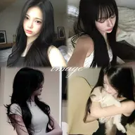 韓国オンニ暗髪カラー🖤
