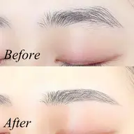 学割U24🎓《ツルツル美顔💆🏻》美眉アイブロウWAX+フルフェイス(メイク込) ¥7300