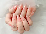 【チップ長さだし】★チークマグネイル ¥12980  yen