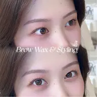 垢抜け美人眉⋆˙⟡アイブロウwax ¥5000