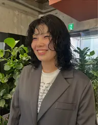 🌀【抜け感デザインパーマ】🌀カット+パーマ