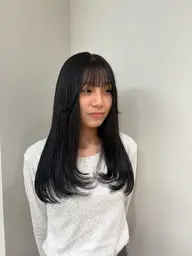 💛平日限定💛カット(顔周りにレイヤー入れたい方)+2stepトリートメント🧁