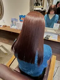 透明感ワンカラー+【Aujua】 PREMIUMヘッドスパ🫧