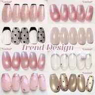 ❤️🔥当日限定【オフ無料】今っぽお洒落♪定額デザイン ─ 選べる200種! ワンホン/韓国/長さだし・パラジェル別途