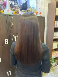 カット+前髪矯正+2stepトリートメント🫧