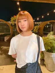 カット＋カラー＋頭浸浴　¥18150 → ¥14080