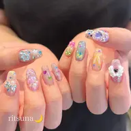 (自爪)fullアート❤️🔥🌀オフ込み!|持ち込み・おまかせOK!