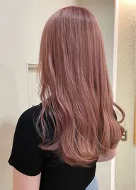 カラー+全体ブリーチ