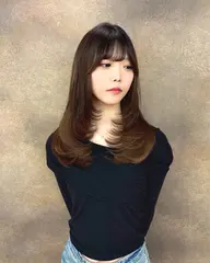 【トレンドカット🤍】韓国風レイヤー🇰🇷✨
