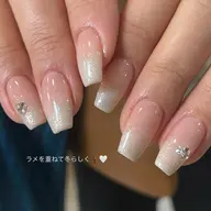 ベースカラー/境目補正付きグラデーション¥7500🧸🎀🪄 クリアベース¥7000◎🙆🏻♀️