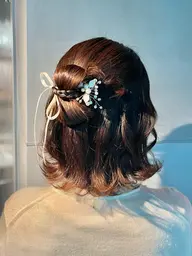 《平日2名様限定》推し活前ヘアセット無料モデル様募集‎‎🫧予約リクエストから予約お願いします🩵