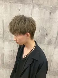 メンズカット+メンズデザインカラー(ブリーチ込み✨)