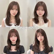 🌸レイヤー（ハッシュカット）似合わせカット🌸