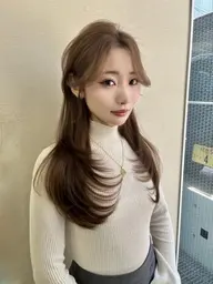 🇰🇷韓国風レイヤーカット🇰🇷+オリジナルトリートメント