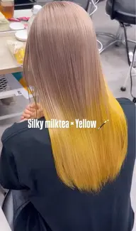 👧🏻レディース《🔅ブリーチしてる方人気No.1🔅》カット➕ダブルカラー➕コーティングトリートメント🦋