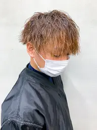 【メンズ限定】🚹⚠️カット＋ワンカラー⚠️10代​〜​20代限定‼️