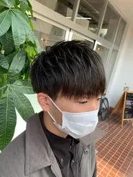 【🕺メンズクーポン🕺】カット+縮毛矯正