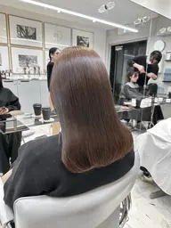 🍃ミニモ学割🍃似合わせカット🍋➕ブリーチなしダブルカラー➕髪質改善トリートメント➕コテ巻き仕上げ🐥