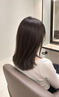 【潤いに満ち溢れた髪へ】カラー+Aujuaヘアーケアトリートメント