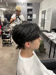 【就活応援カラー📣】メンズカット+トーンダウカラー