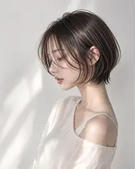 ショートカット🤍+1step髪質改善TR🫧ショートボブ/韓国ショート