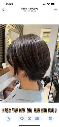 【火10時〜限定】✂️写真のようなスタイル。似合わせショート➕シャンプー 0円✨️店長のチェックあり